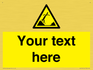 Custom Warning submerged objects